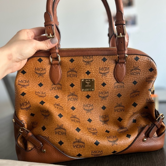 MCM top handle bag - Picture 4 of 17